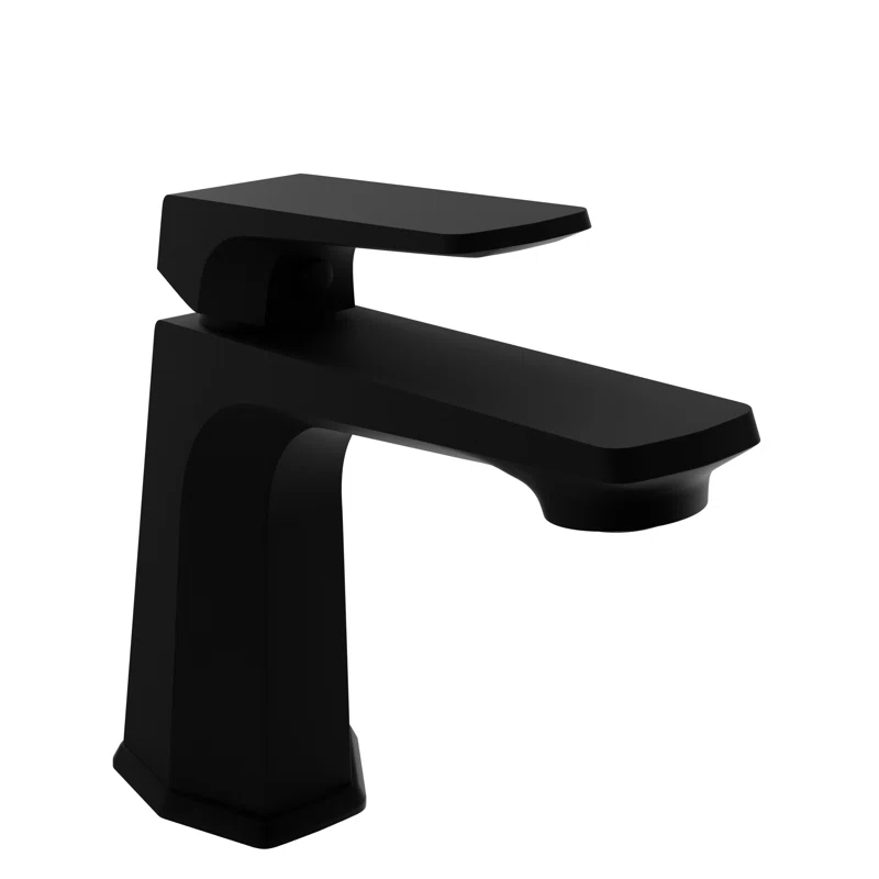 Single-Hole Single-handle Bathroom Faucet with Drain Assembly
