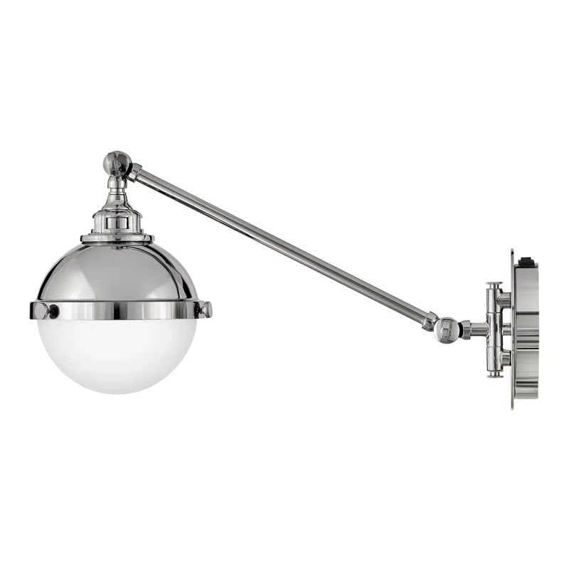 Steel Swing Arm Sconce
