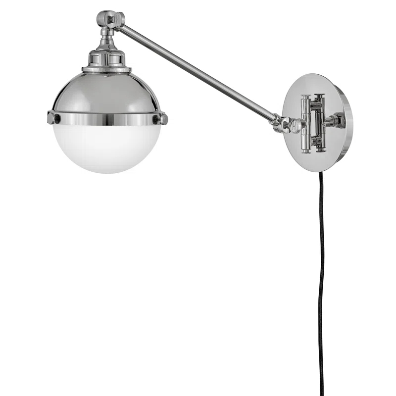 Steel Swing Arm Sconce