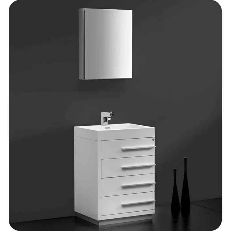 Fresca Livello 24" Single Bathroom Vanity Base Only