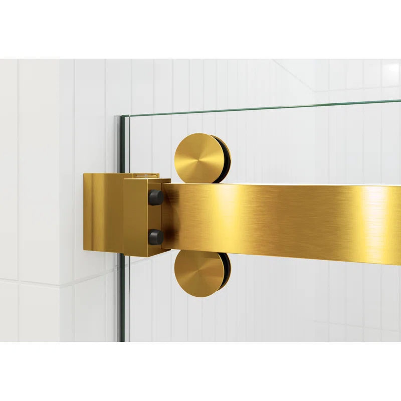 Polaris 60 in. x 60 in. Fully Frameless Sliding Bypass Bathtub Door