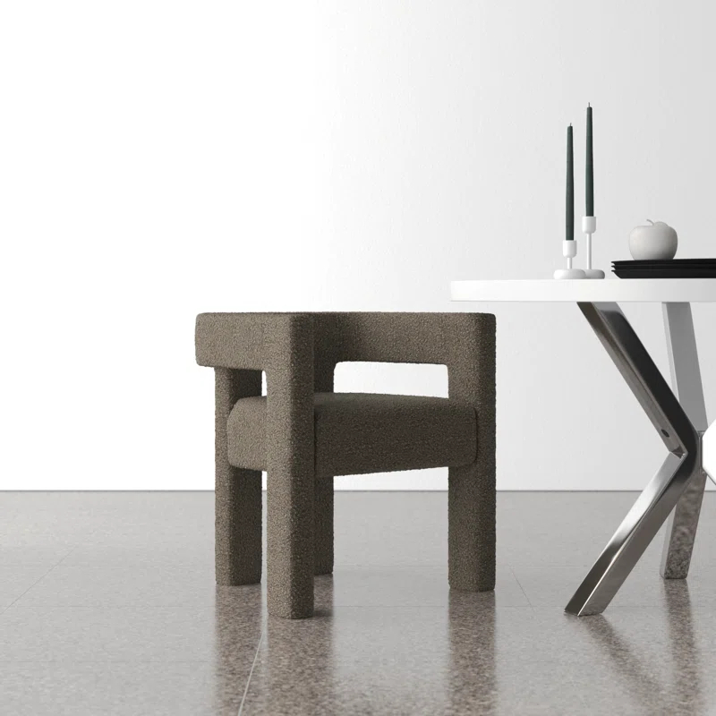 Marcella Boucle Dining Armchair