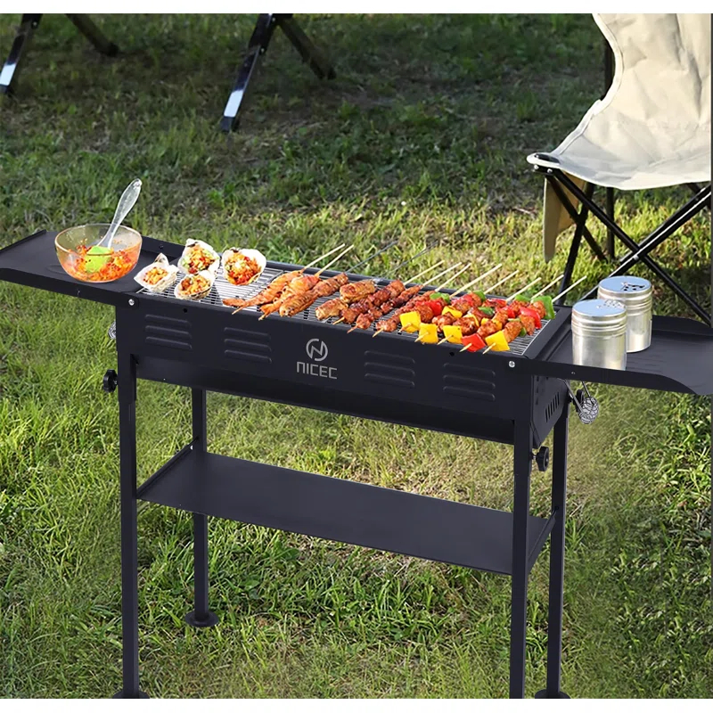 MUKE 45.4'' W Portable Charcoal Grill