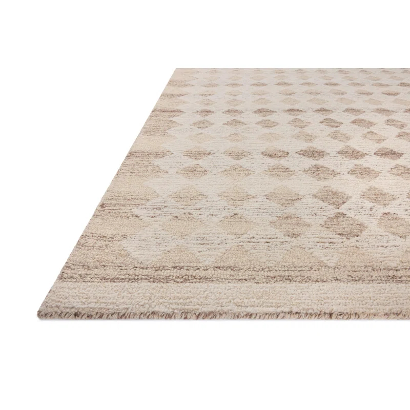 Magnolia Home by Joanna Gaines x Loloi Rae Natural / Ivory Area Rug