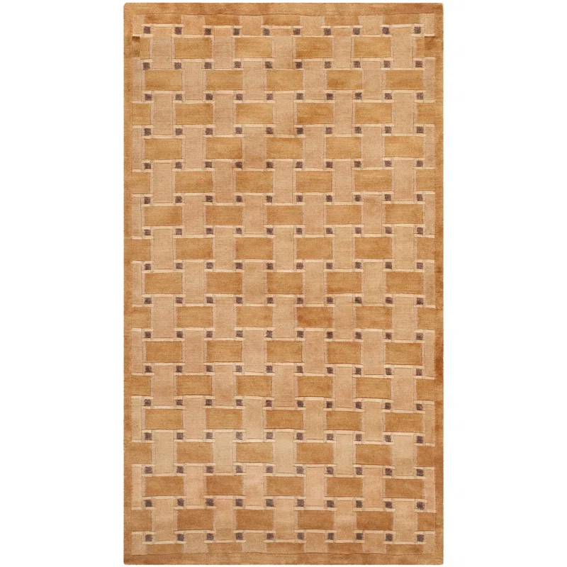 Safavieh Tibetan Hand Knotted Wool Pile Rug | Wayfair