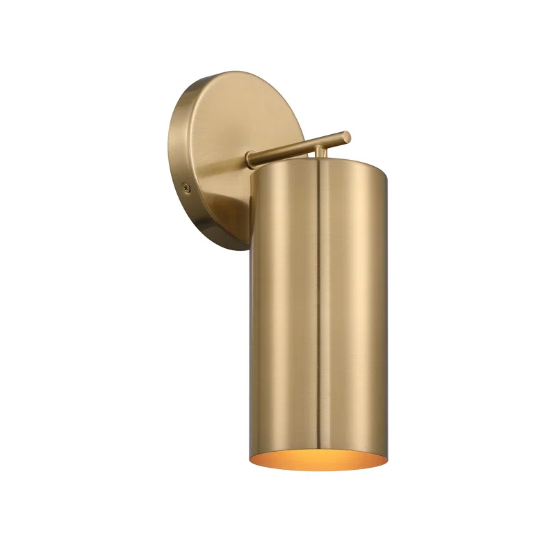 Lio 1-Light Wall Sconce in Noble Brass by Breegan Jane