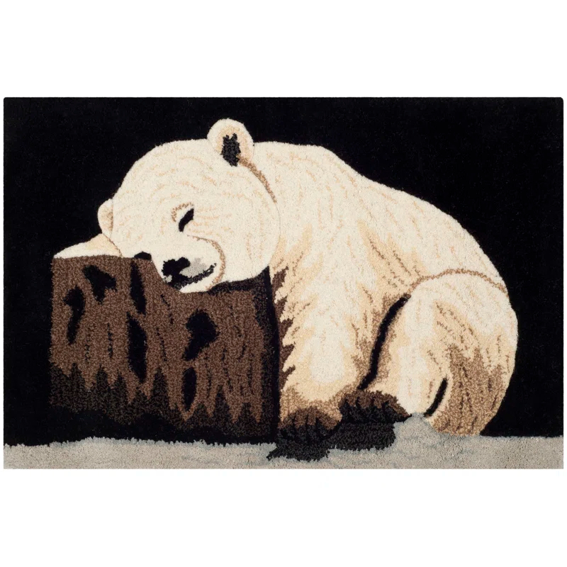 Safavieh Wilderness Hand Tufted Wool Animal Print Rug