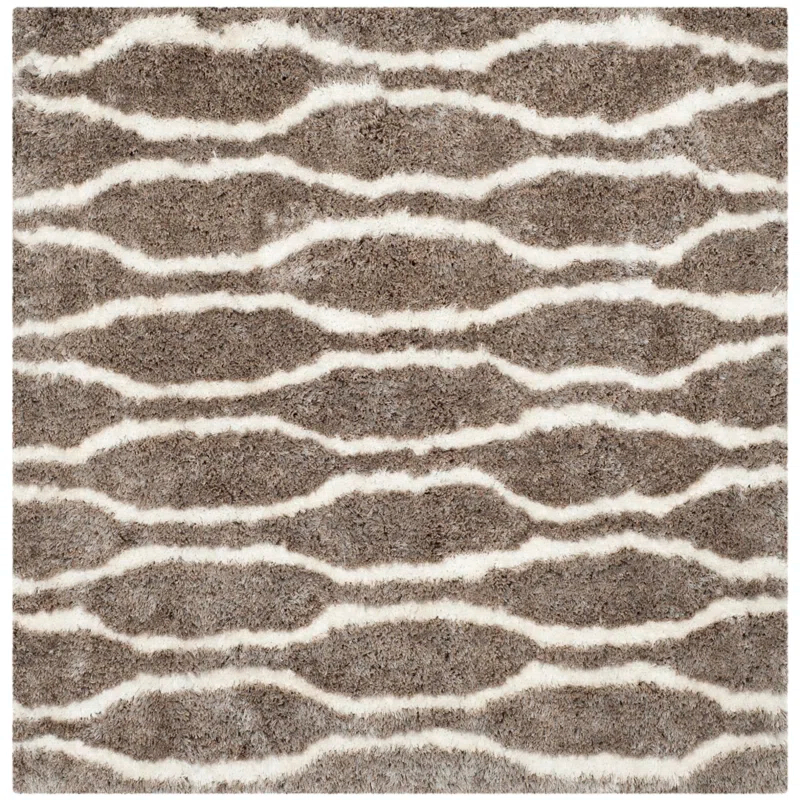 Safavieh Barcelona Shag Hand Tufted Performance Geometric Rug