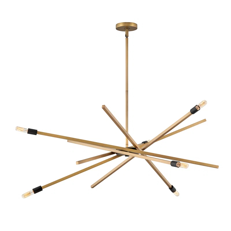 Archer 6 - Light Sputnik Modern Linear Chandelier