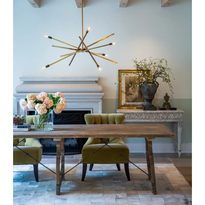 Archer 6 - Light Sputnik Modern Linear Chandelier