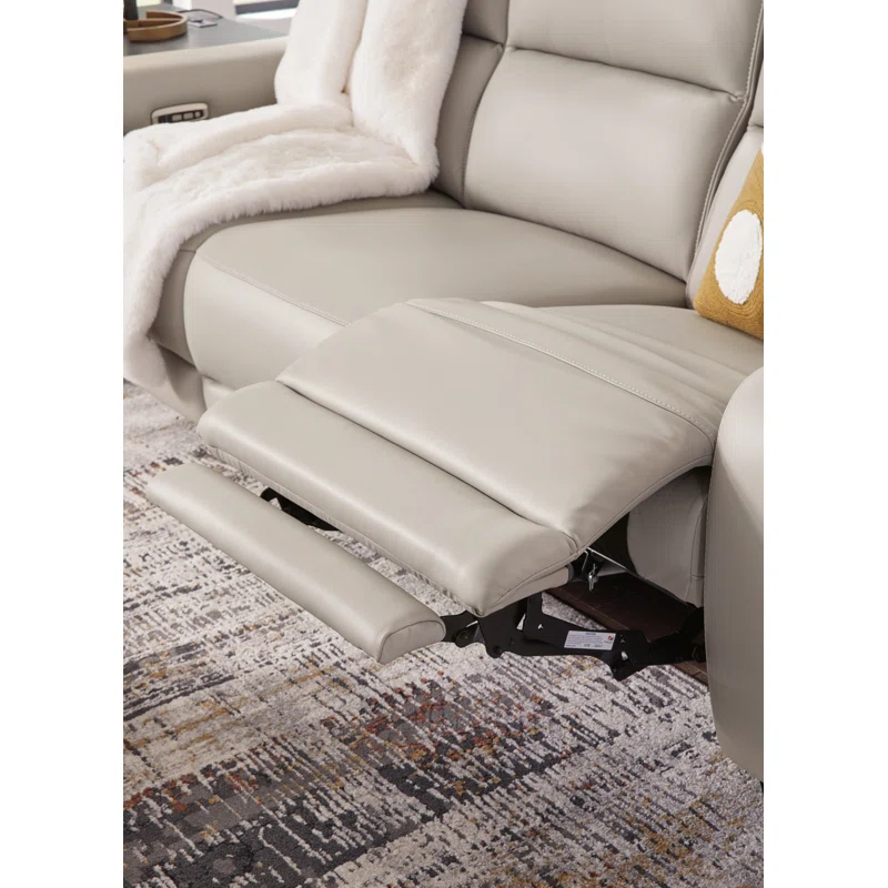 Ayrah 86'' Upholstered Power Reclining Sofa
