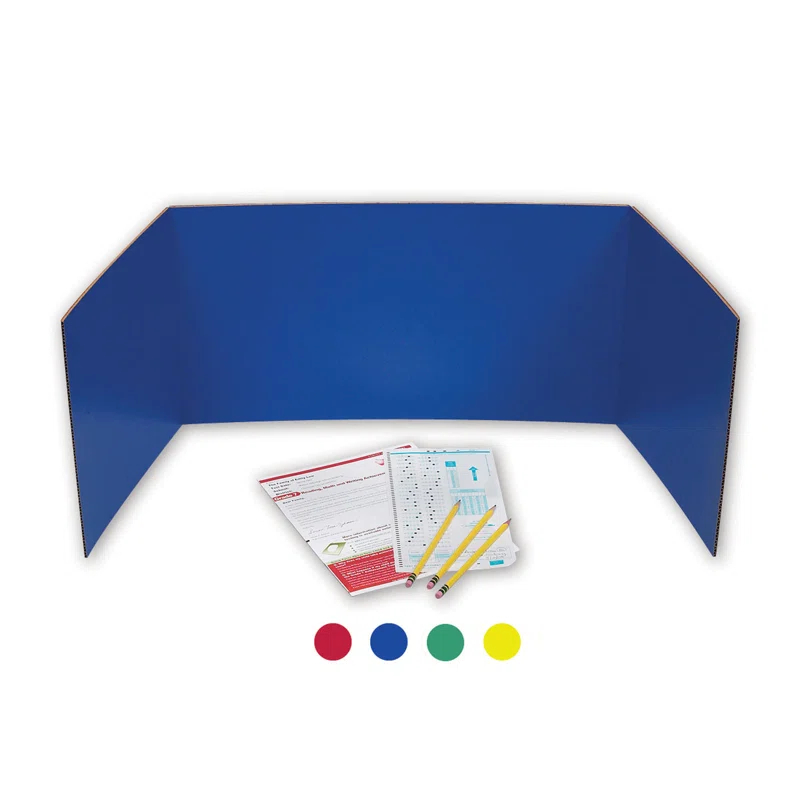 Flipside Flipside Cardboard Study Carrel (Set of 24)