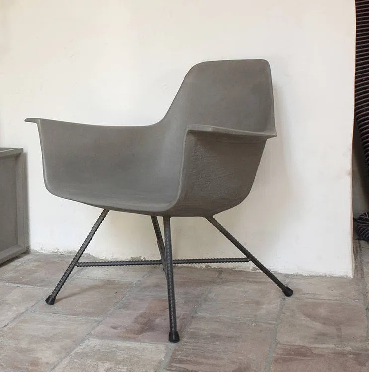 Lyon Beton Hauteville Upholstered Armchair