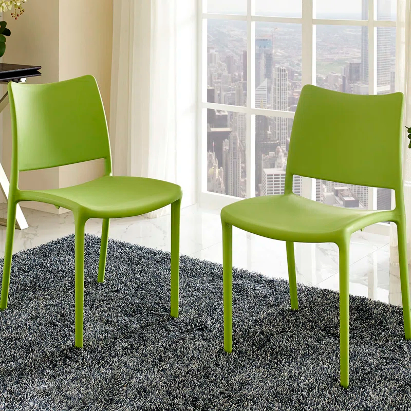 Modway Modway Hipster Plastic Dining Chair (Set of 2)