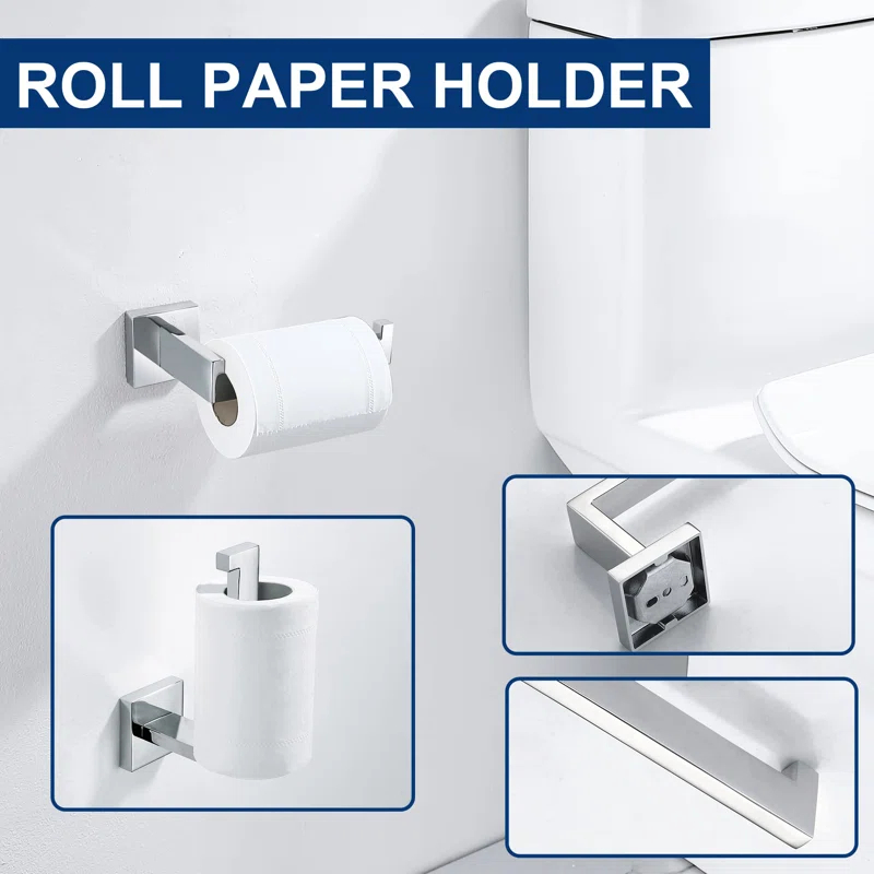 5-Piece Bathroom Hardware Set