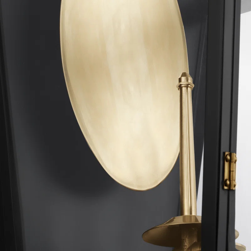 Matte Black Gas Outdoor Wall Lantern with Clear Glass