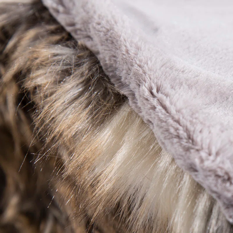 Faux Fur Throw