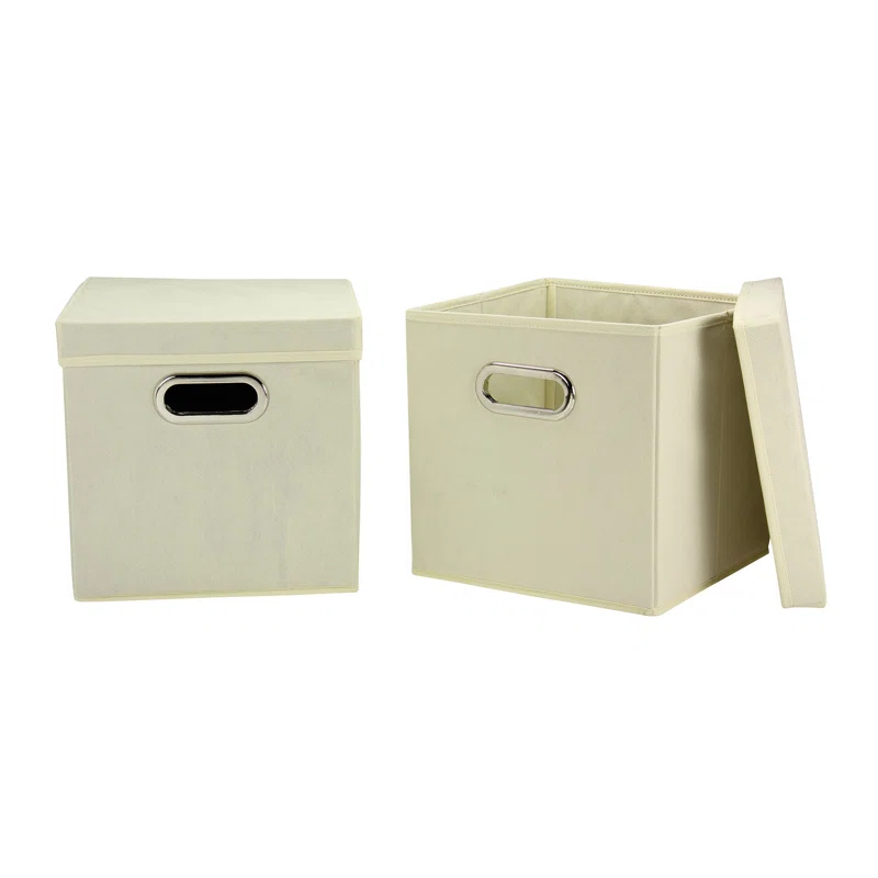 Household Essentials Household Essentials Fabric Bin (Set of 2)
