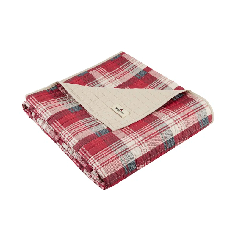 Woolrich Woolrich Tasha 100% Cotton Quilted Throw