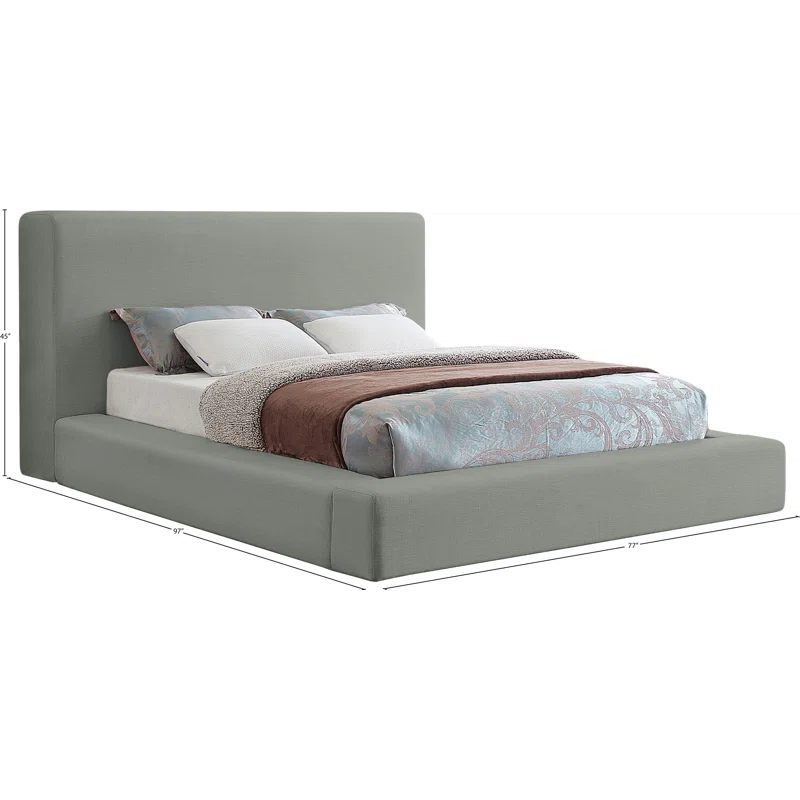 Ishia Upholstered Platform Bed