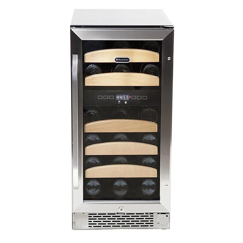 Whynter Whynter 15'' width 28 Bottle Dual Zone Built-In Wine Refrigerator