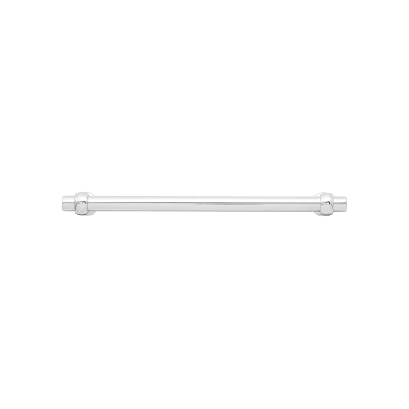 Modern Gold and Chrome Bar Pull with Mounting Hardware