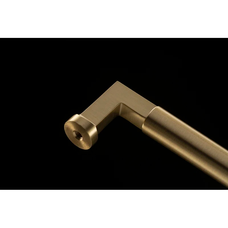 Satin Brass Brushed Bar Cabinet Pull 5-1/16 Inch