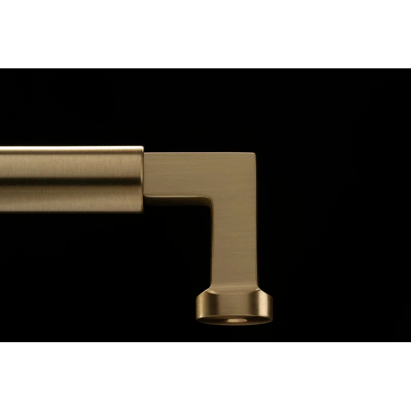 Satin Brass Brushed Bar Cabinet Pull 5-1/16 Inch