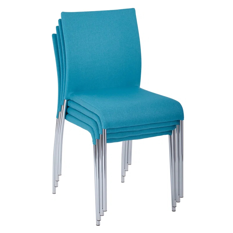 OSP Home Furnishings Conway Metal Stackable Multipurpose Chair ( Set of 4 ) (Set of 4)