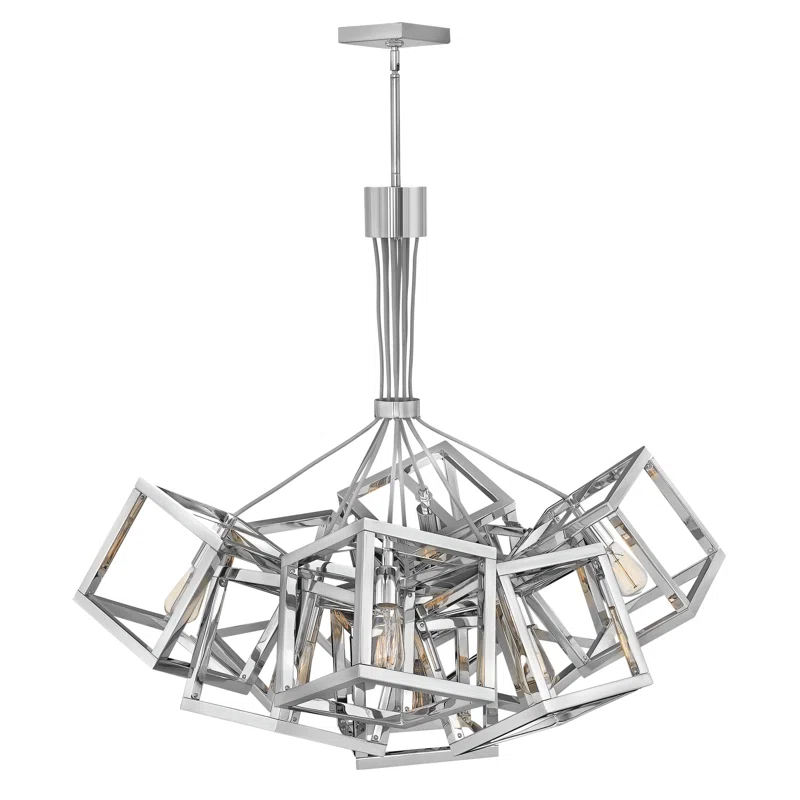 Fredrick Ramond 9 - Light Silver Cluster Pendant
