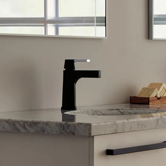 Zura Single Hole Touch2O Bathroom Faucet with Touchless Technology