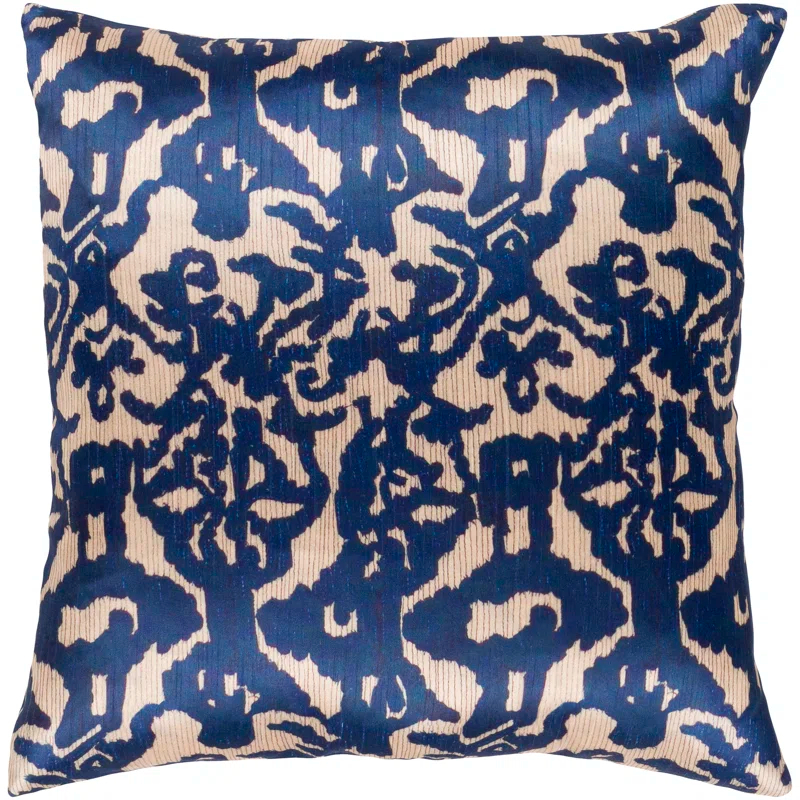 Lambent Damask Throw Pillow