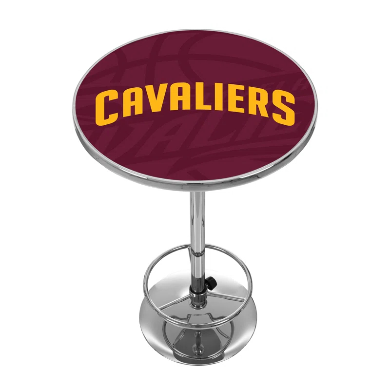 Trademark Global NBA Round Metal Base Dining Table