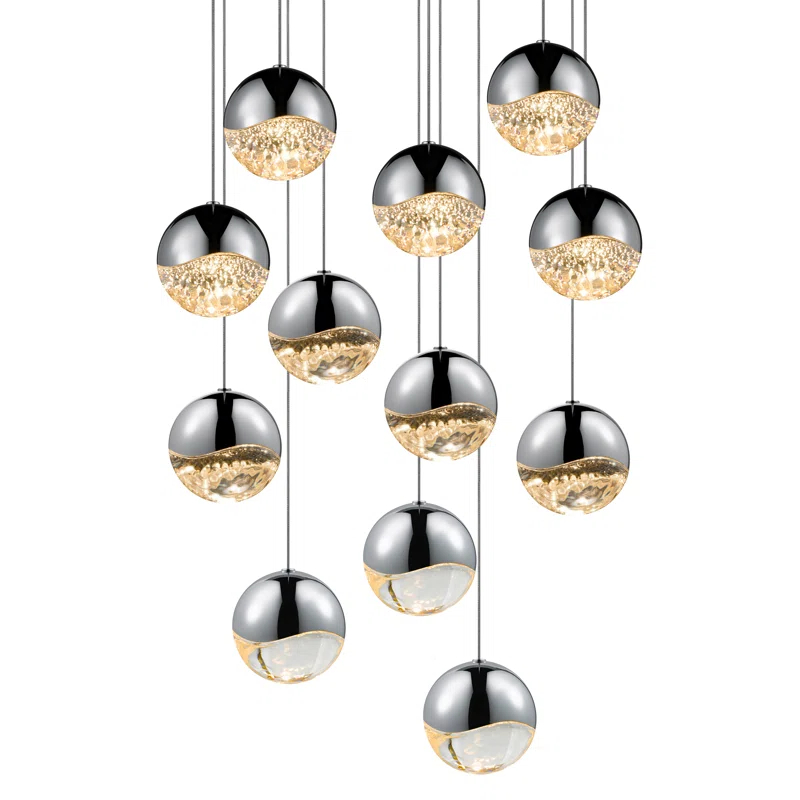 Grapes 12 - Light LED Cluster Pendant