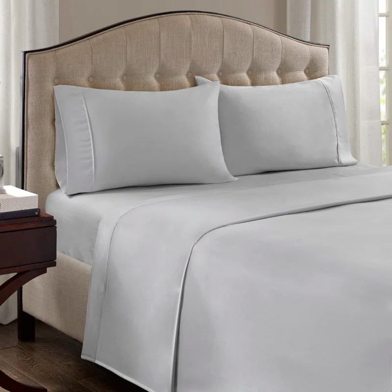 Madison Park 1500 Thread Count Cotton Blend Pillowcases (Set of 2)