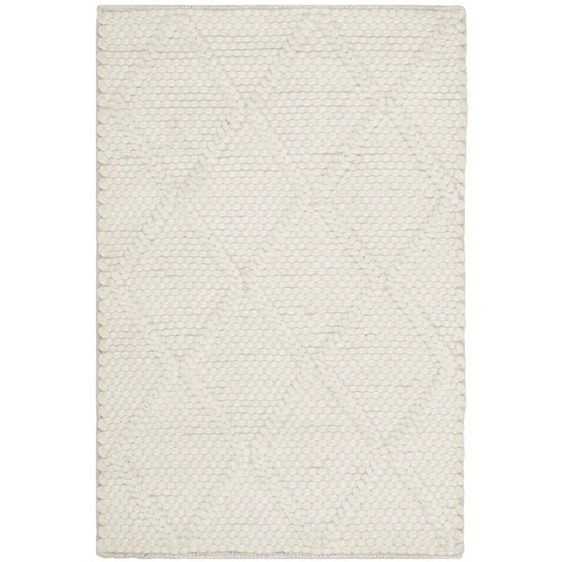 Lauren Ralph Lauren Millie Lauren Ralph Lauren Hand Woven Wool, Bamboo Silk Solid Color Rug
