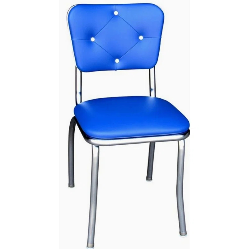Richardson Seating Retro Home Upholstered Tufted Back Dining Chair