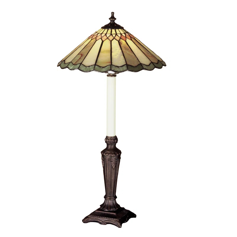 Meyda Tiffany - 48384 - One Light Buffet Lamp - Carousel - Pewter-85pack