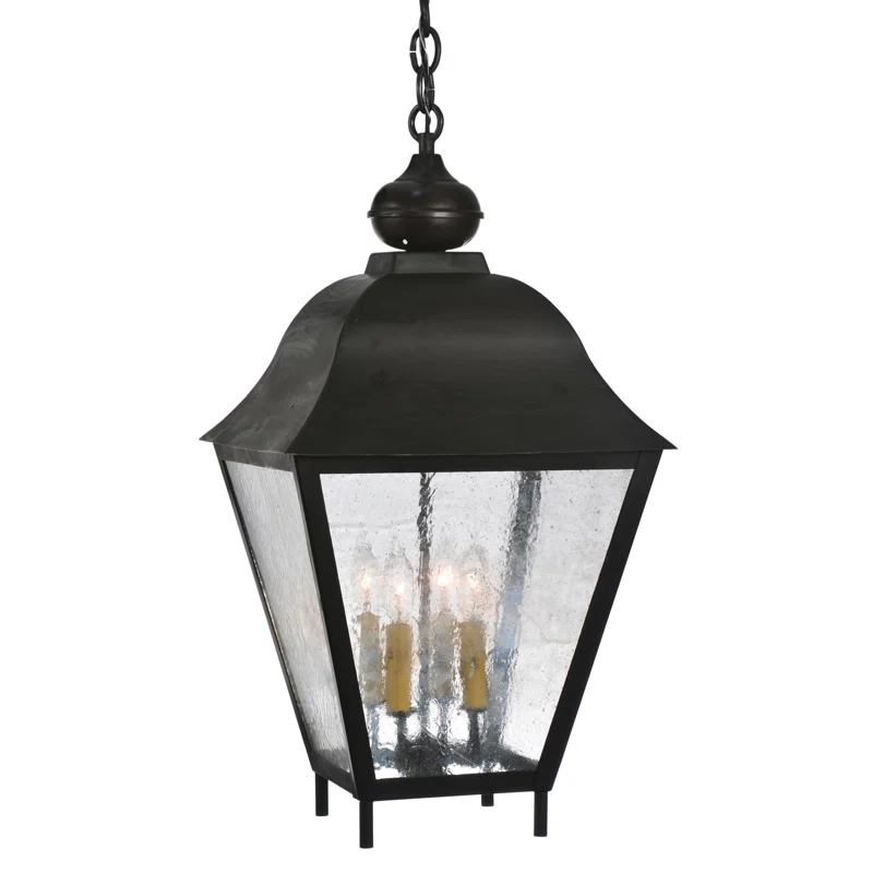 4 - Light Lantern Square / Rectangle Chandelier