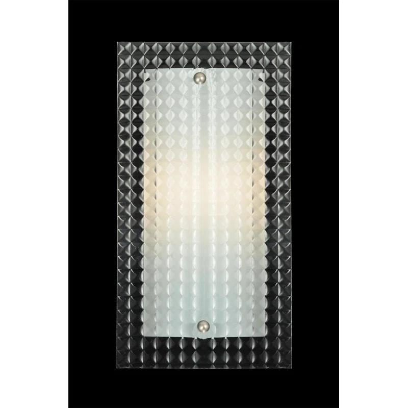 Metro Fusion Flush Mounted Sconce