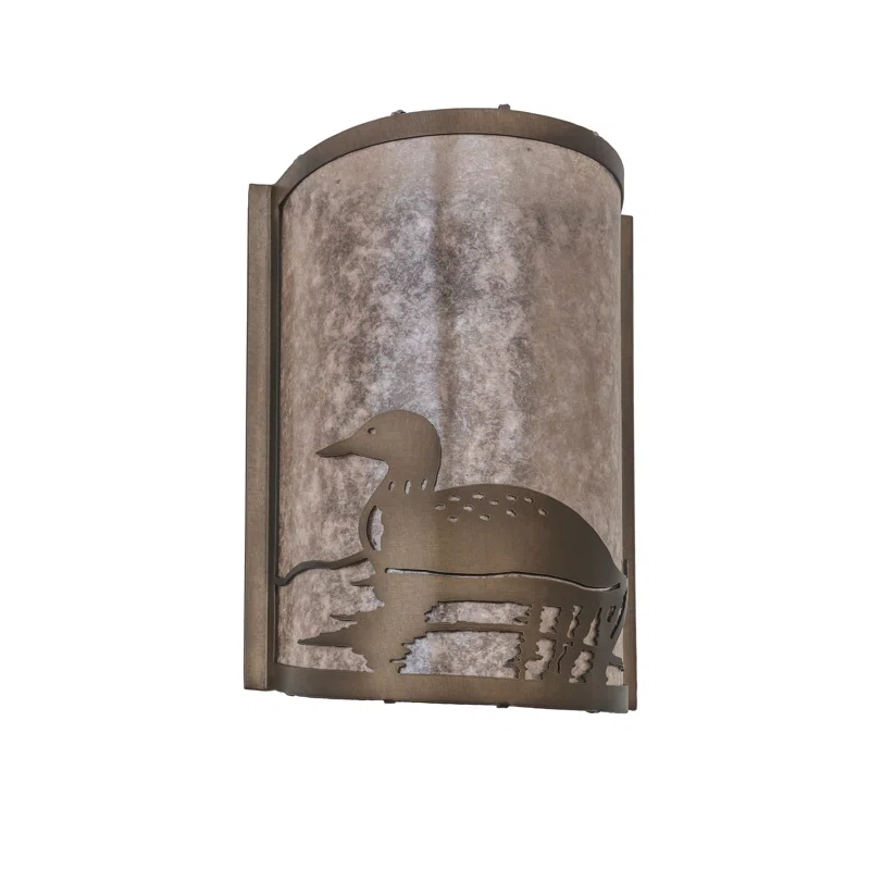Meyda Lighting Rustic Lodge Flush Mounted Sconce