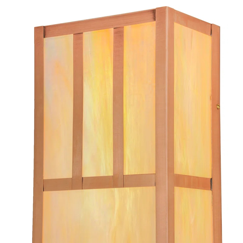 Double Bar Mission Flush Mounted Sconce