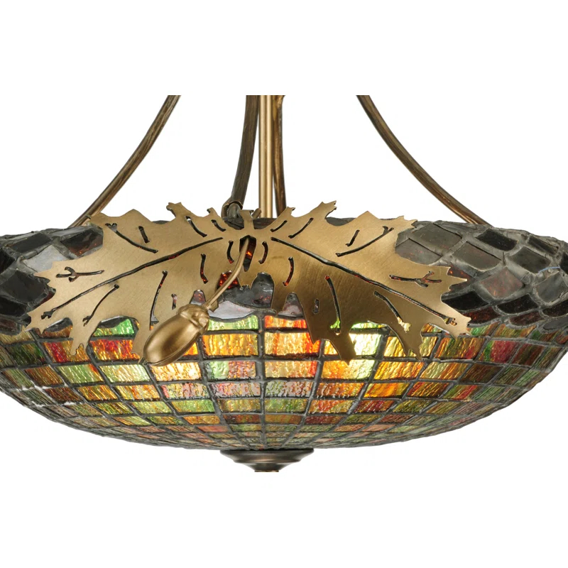 Rustic Lodge 2 - Light Antique Copper Unique/Statement Pendant