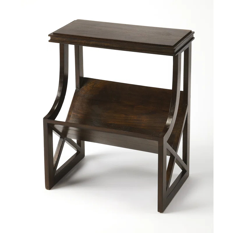 Butler Specialty Pascal Wood Book Table In Dark Brown