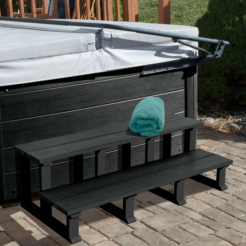 Spa Highwood USA 20'' D Slip Resistant , Antimicrobial Hot Tub Step