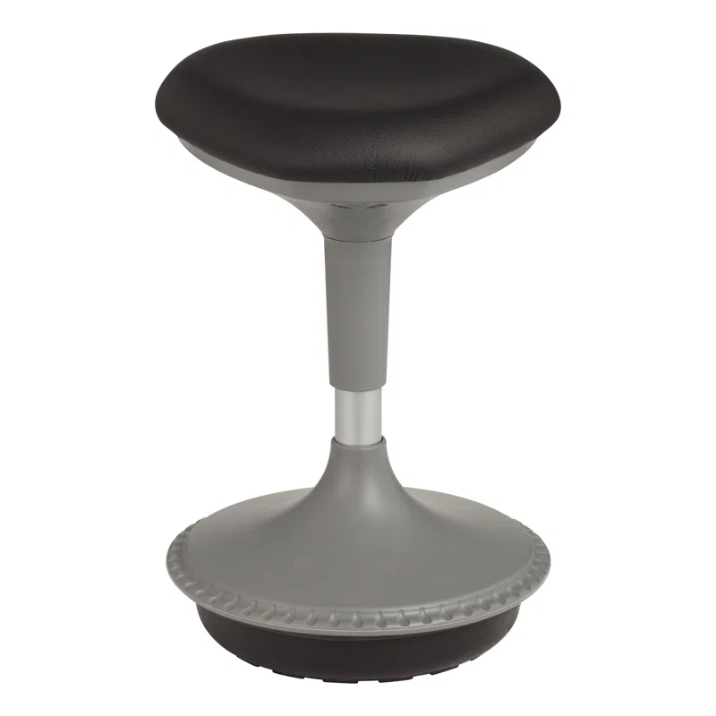 Learniture Adjustable Height Backless Foam-Padded Active Learning Stool