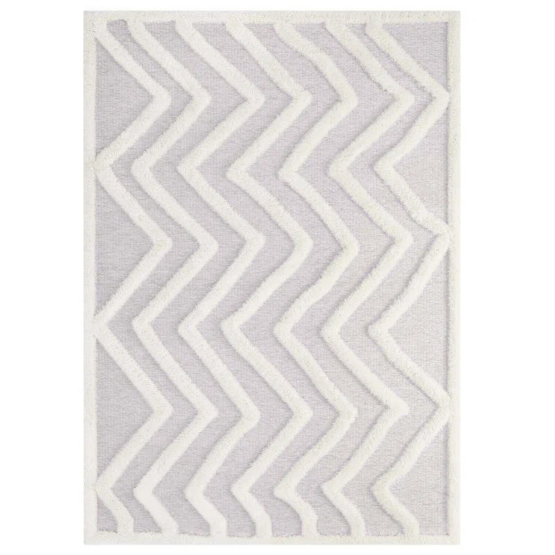 Modway Modway Pathway Abstract Chevron Shag Area Rug