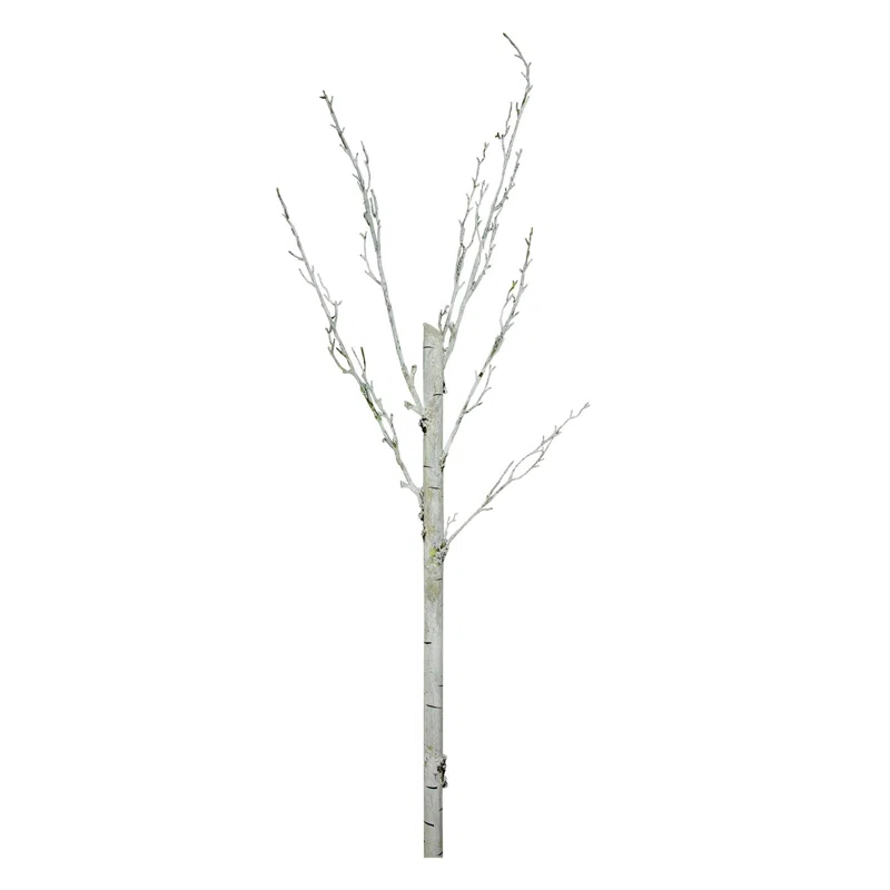 Northlight Seasonal 44" Gray Distressed Finish Artificial Crafting Display Tree Trunk