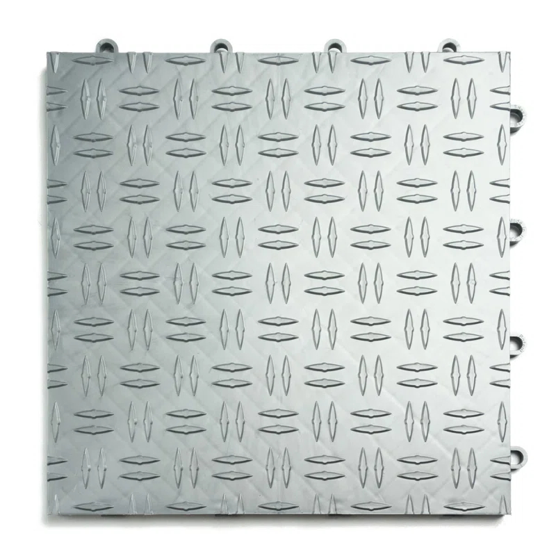 Diamond MotorDeck 12'' W x 12'' L Garage Flooring Tiles in Black
