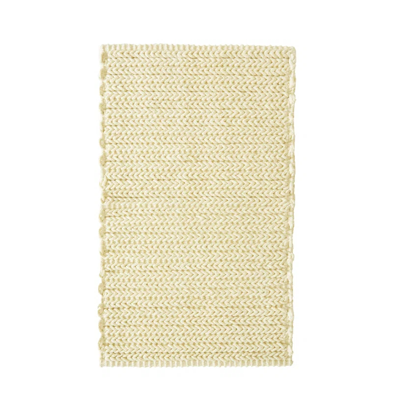 Lasso 100% Cotton Chenille Chain Stitch Non-Slip Bath Rug